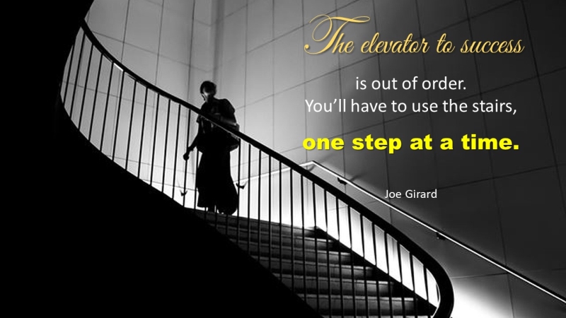Climbing Your Way to the Top: The Stairway to Success