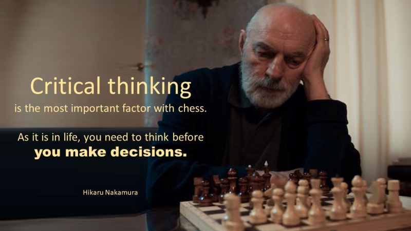 Critical Thinking: The Ultimate Strategy in the Game of Life