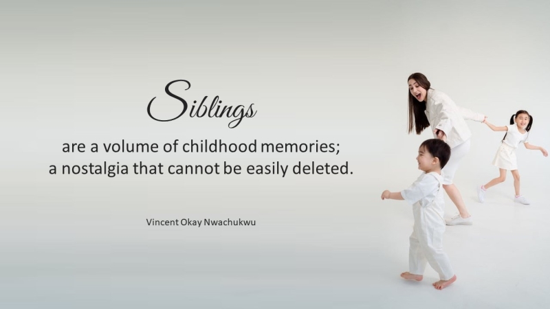 The Lifelong Impact of Siblings on Our Lives