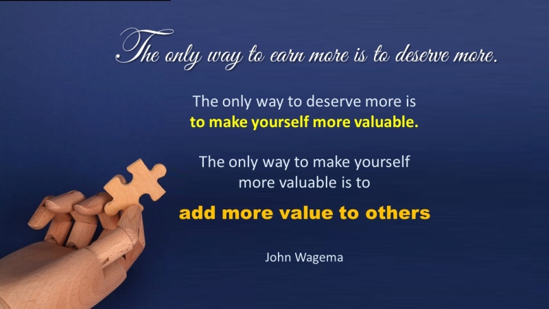 Unlocking Financial Success: Adding Value to Others as the Path to Earning More